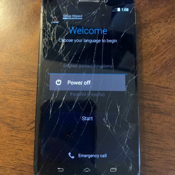 CELL PHONE - boxed Motorola Droid Maxx TX1080M & ACC 16GB Unlocked Black Android - Picture 16 of 16